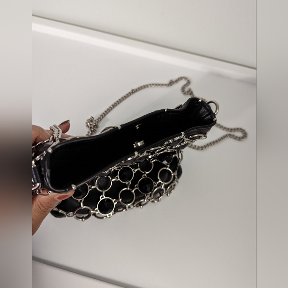 🏵️💚 Black Glass Bag - Picture 5 of 5